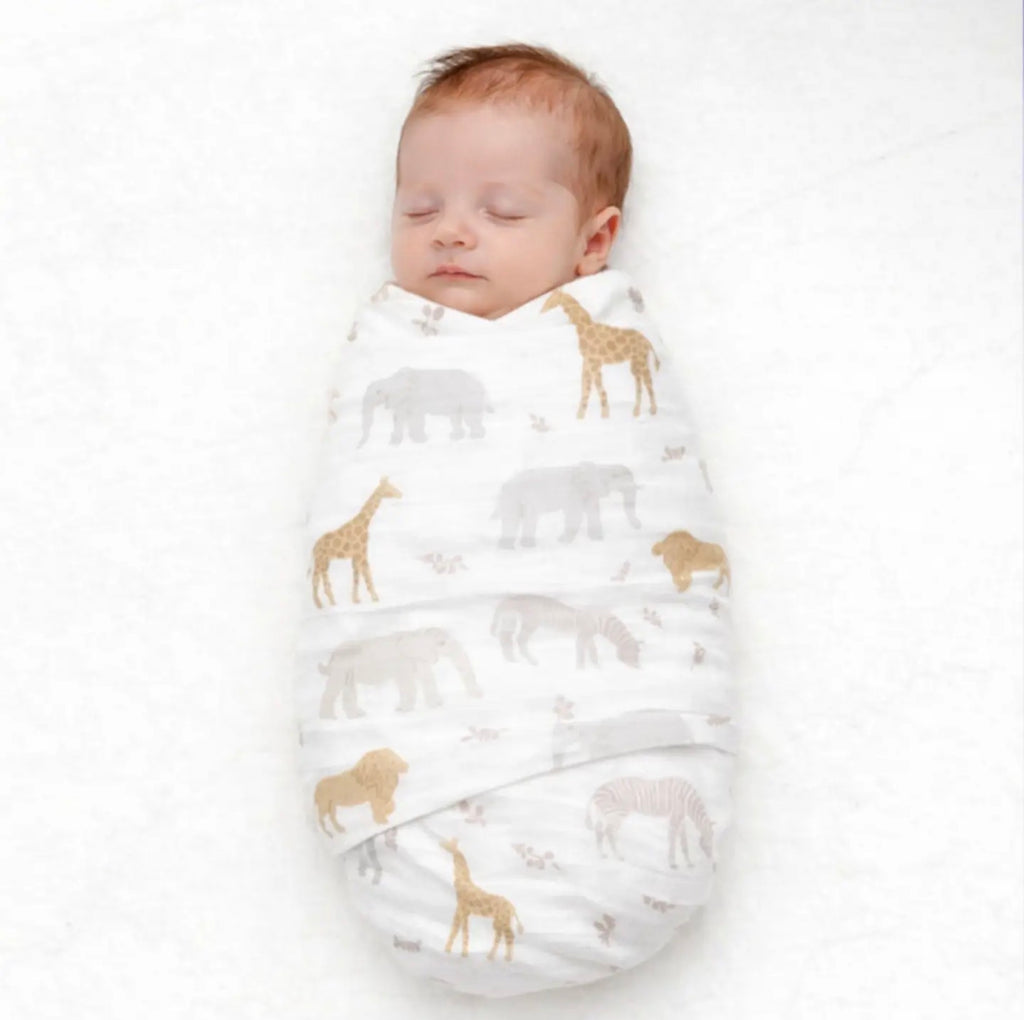Safari Bamboo Swaddle