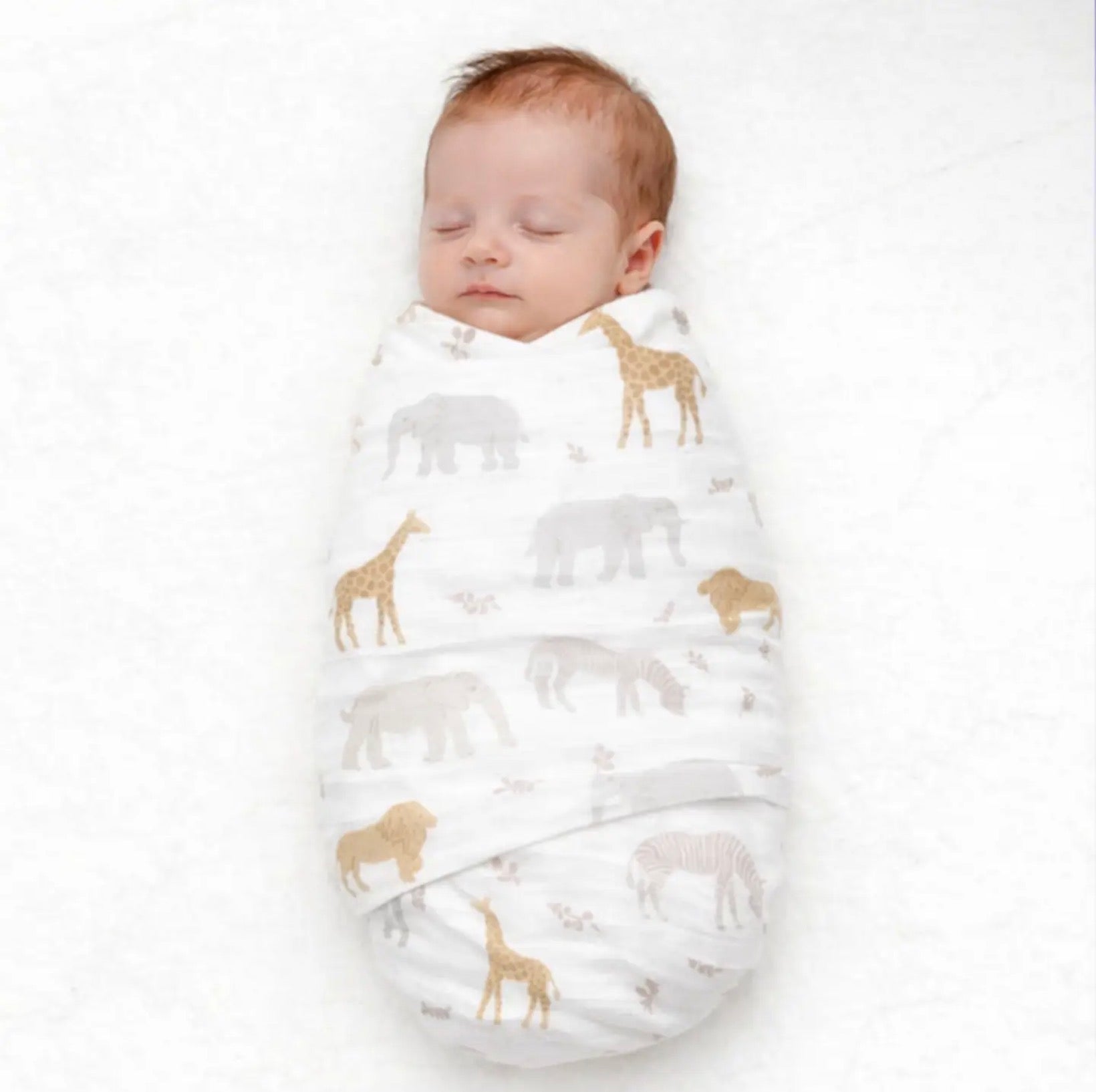 Safari Bamboo Swaddle