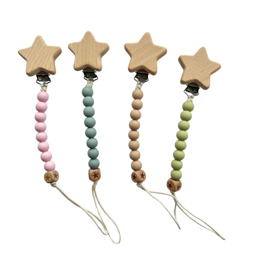 Star Pacifier Clip