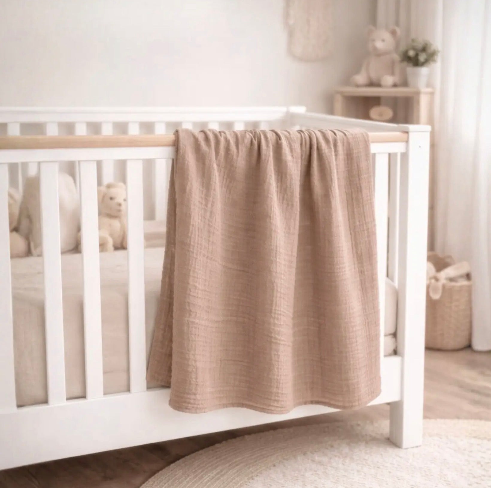 Brown Bamboo Swaddle