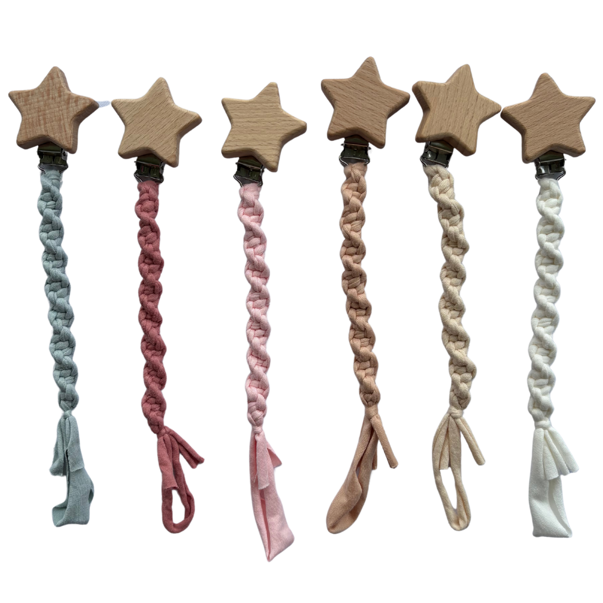 Braided Pacifier Clip