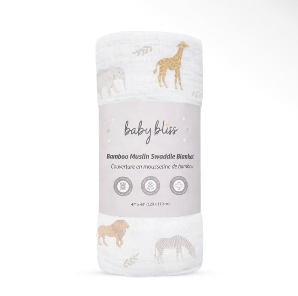 Safari Bamboo Swaddle