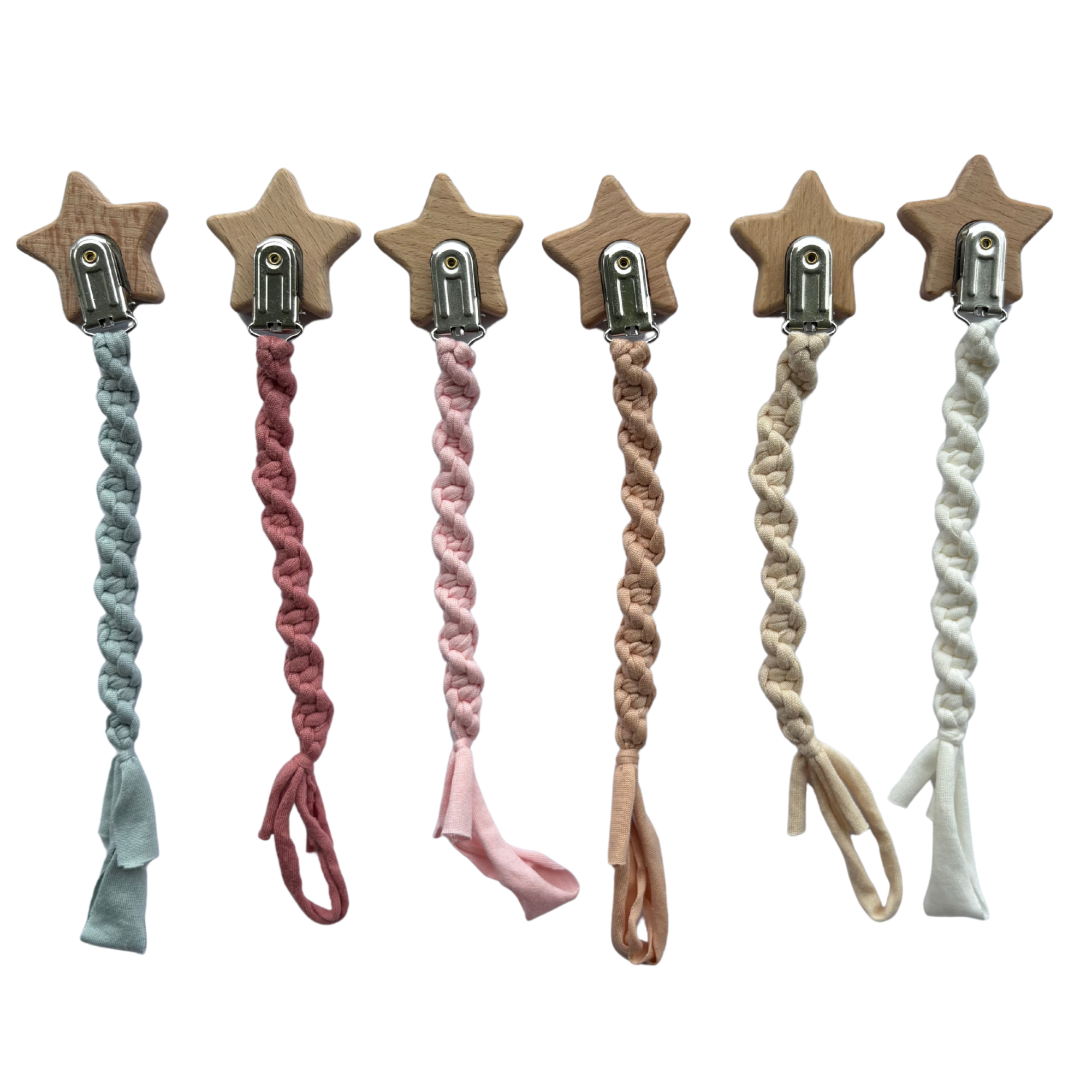 Braided Pacifier Clip