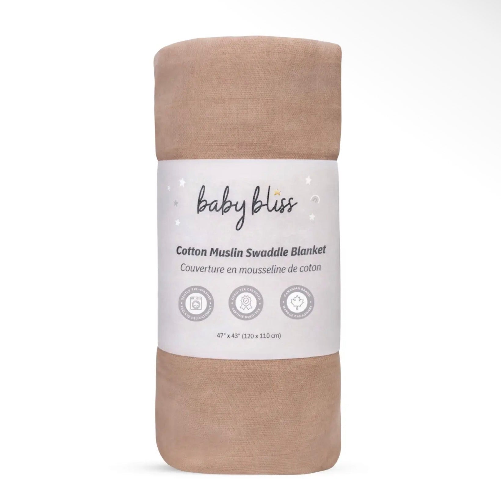 Brown Bamboo Swaddle