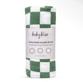 Green Checkered Cotton Swaddle