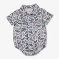 Camo Button Up