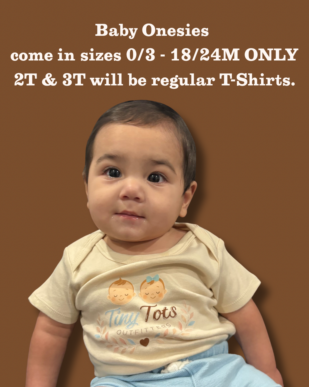 Baby & Toddler Tiny Tots Outfitters Merch **PRE-ORDER**