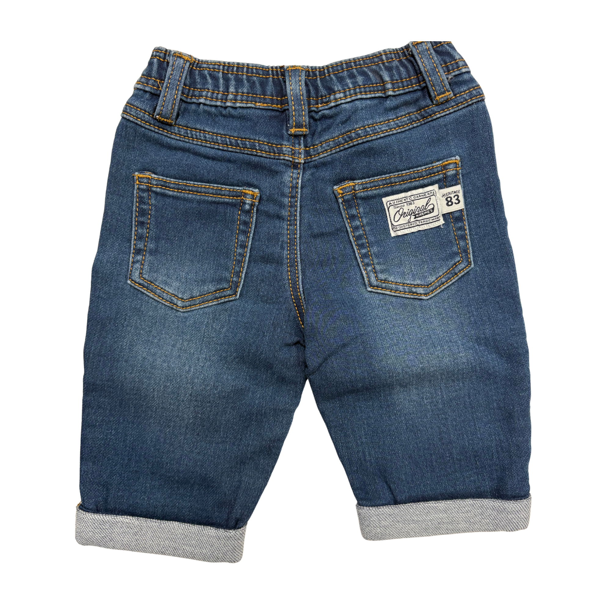 Block Denim Jeans