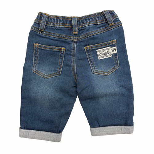 Block Denim Jeans